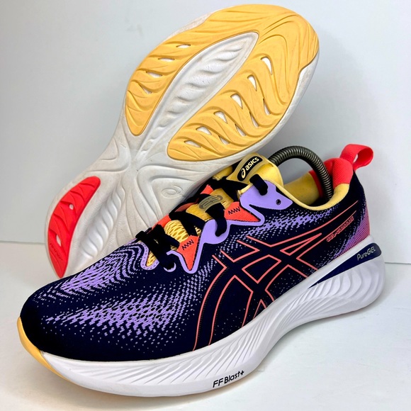 Asics Gel-Cumulus 25 Womens 9 Athletic Running Shoes 1012B441-400 Midnight - Picture 1 of 15
